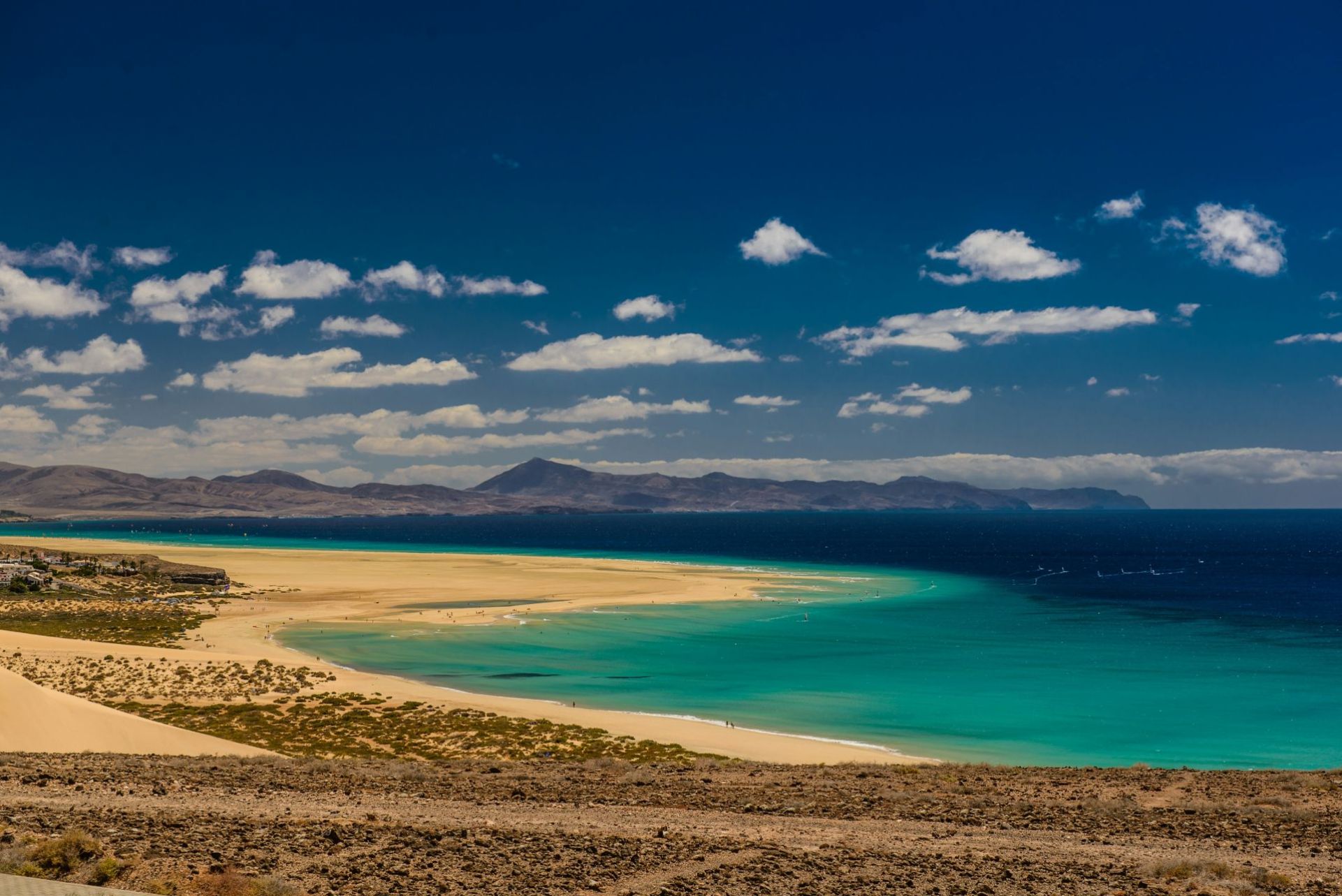 Pláže ostrova Fuerteventura