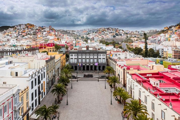 Las Palmas - hlavní město ostrova Gran Canaria