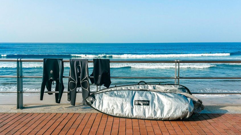 Surfing je na Gran Canarii oblíbený