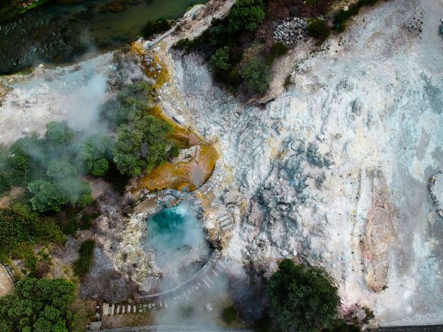 Furnas na ostrově São Miguel