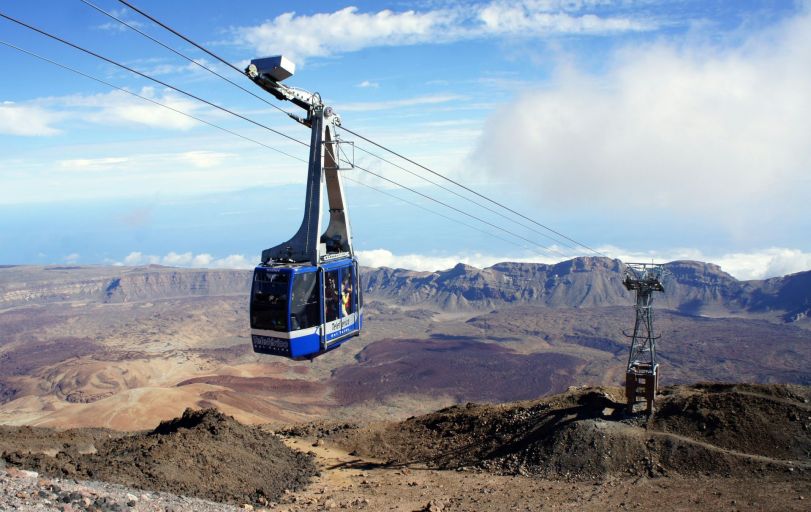 Lanovkou na Teide, Tenerife