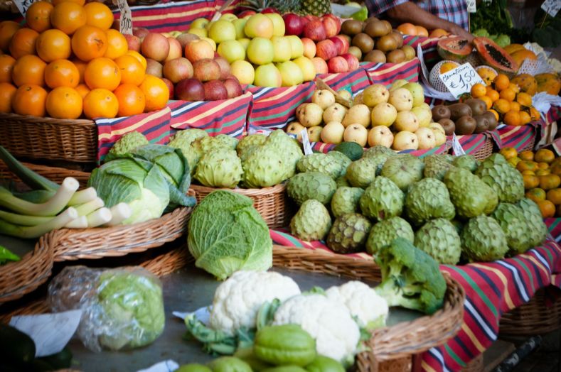 Tržnice Mercado dos Lavradores ve Funchalu
