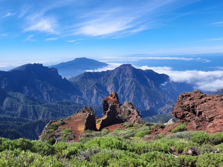 Nejvyšší hory ostrova La Palma