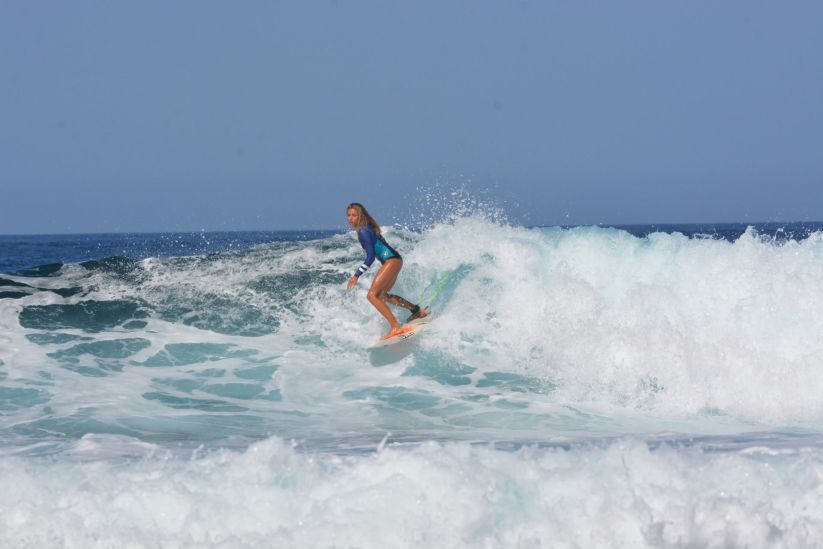 Surfing na ostrově Lanzarote