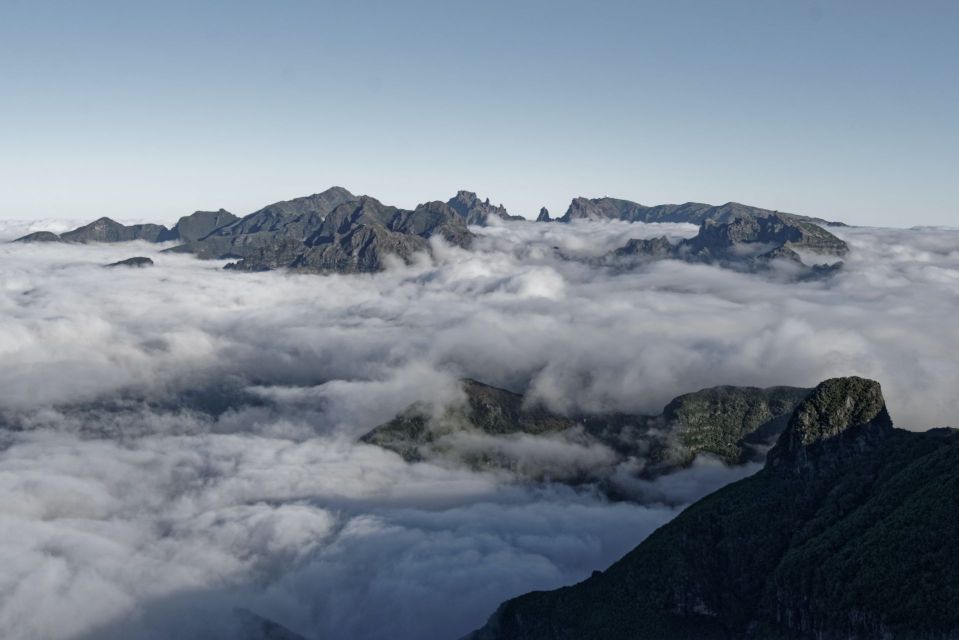 Pico Ruivo, Pico das Torres a Arieiro - nejvyšší vrcholy