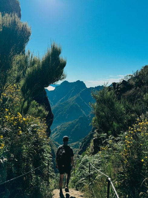 Přechod nejvyšších hor. Madeira