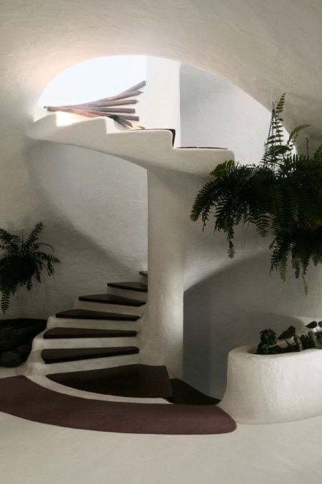 Interiér budovy, Lanzarote, Kanárské ostrovy
