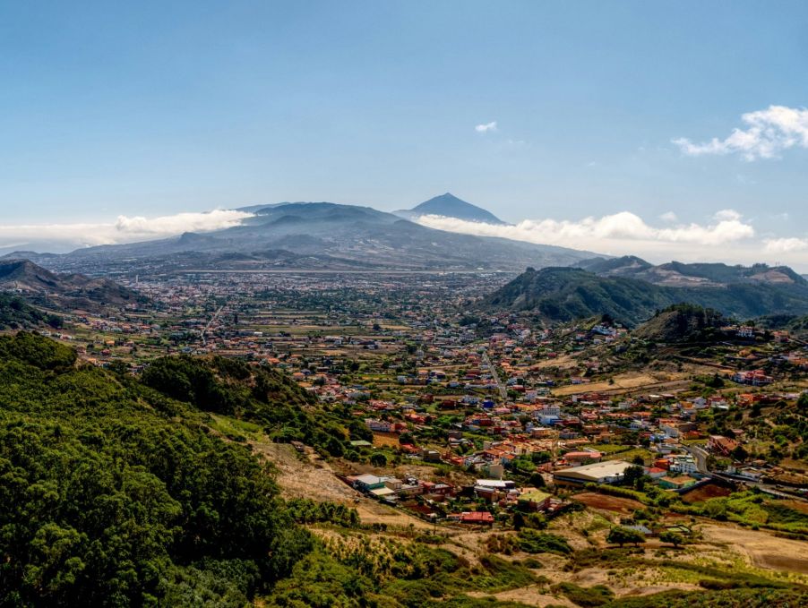 Pohled na Tenerife, Kanárské ostrovy